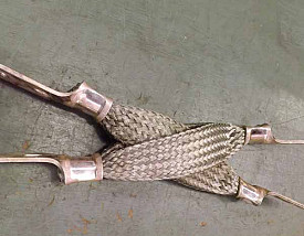Electrical contact braid 1