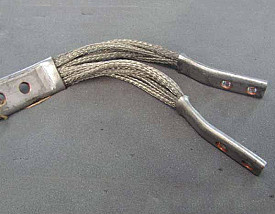 Electrical contact braid 11