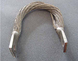 Electrical contact braid 16