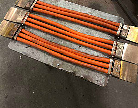 Electrical contact braid 18