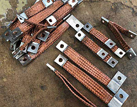 Electrical contact braid 9